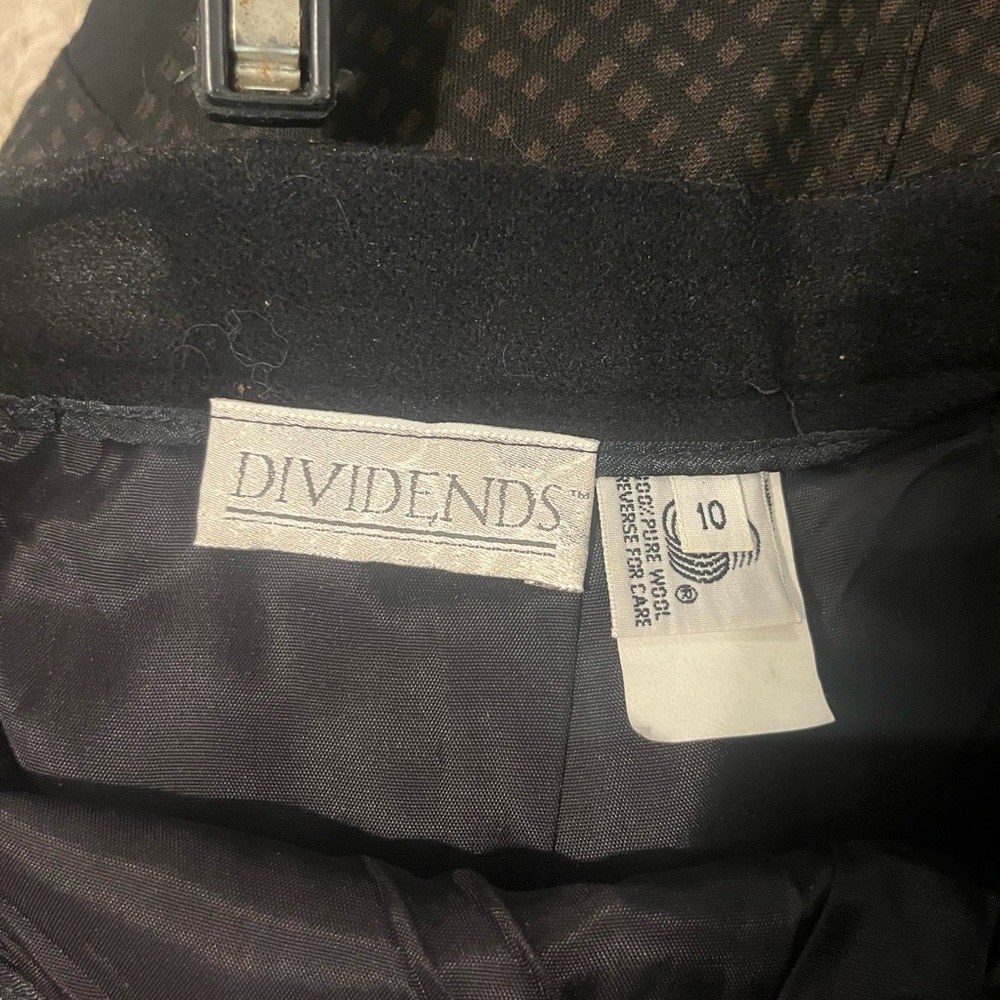 Dividens vintage whool skirt